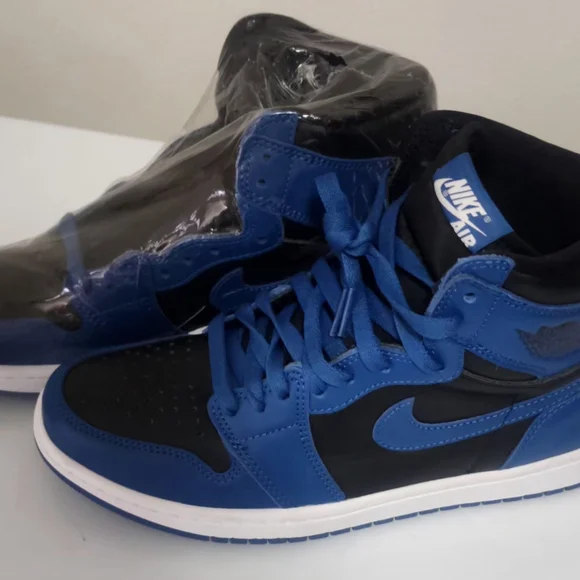 Jordan 1 Retro High OG Dark Marina Blue - Picture 1 of 8